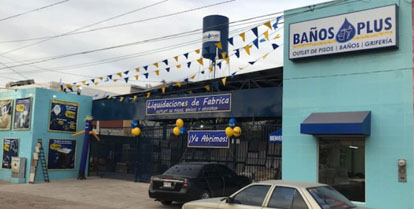 OUTLET BAÑOS PLUS NOGALES