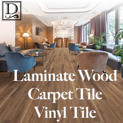 MADERAS LAMINADAS, ALFORMBRAS MODULARES y VINYL TILE
